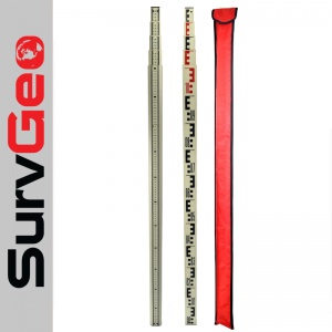 Рейка нівелірна  Фібергласова 5м SurvGeo