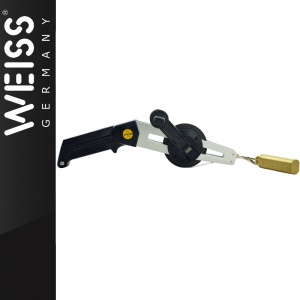 Рулетка WEISS нержавіюча сталь 30м GERMANY Лотова