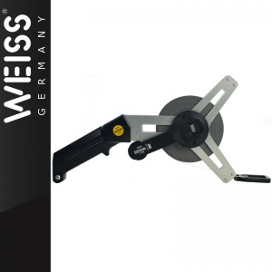 Рулетка Weiss сталева біла 30м GERMANY